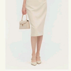 시에 다이앤 슬릿 스커트 크림 스몰