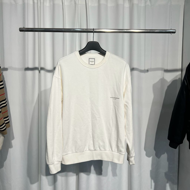 (48)우영미 백로고 그래픽 맨투맨 화이트--1