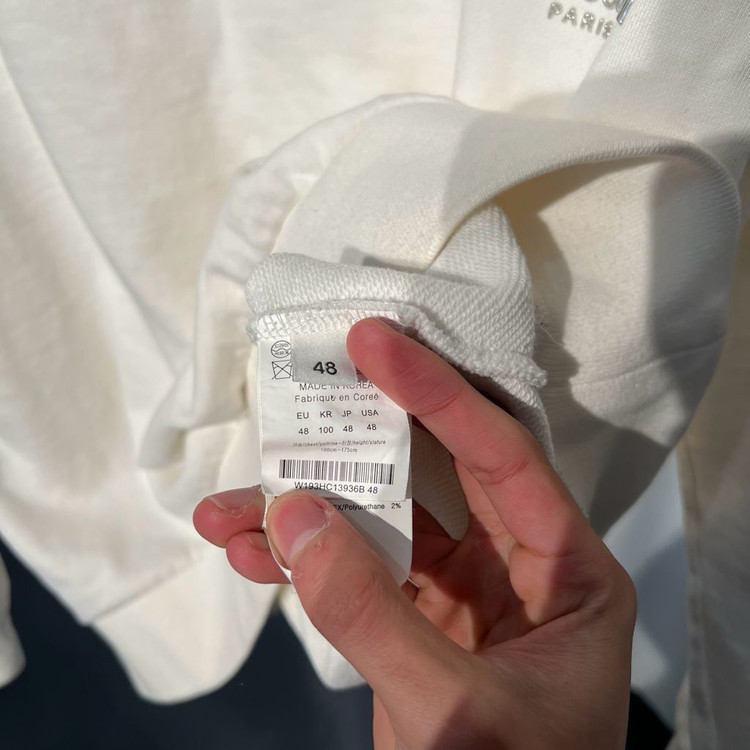 (48)우영미 백로고 그래픽 맨투맨 화이트--4