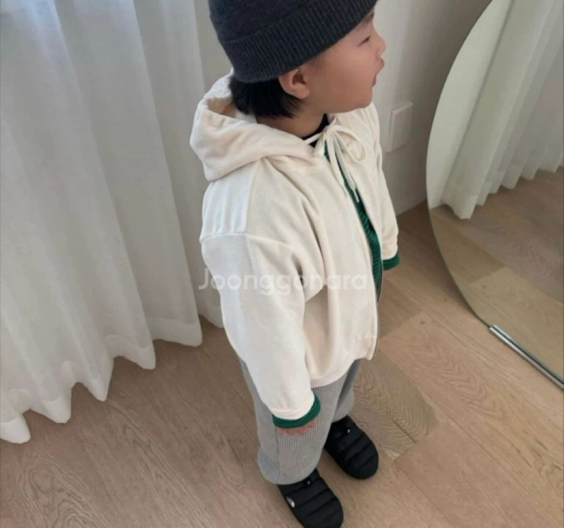 아동후드, 아동패딩조끼 새상품 2개 일괄 (유아후드, 유아패딩조끼) 이미지