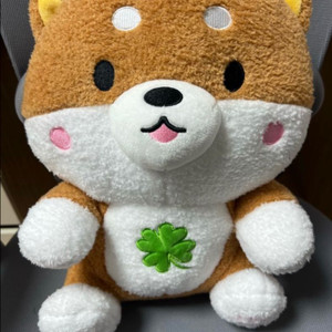 네잎클로버 시바견 대형 인형 팝니당 이미지