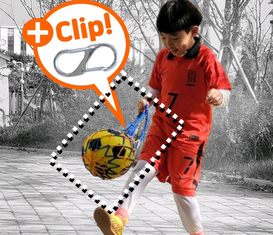 (가격내림) 축구용품 공망 축구공망 공 볼 그물 망 공가방 큰공 그물망 정리 보관 케이스 [4개 보유중] 이미지