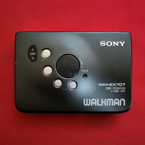 소니워크맨 WM-EX707 정상작동품