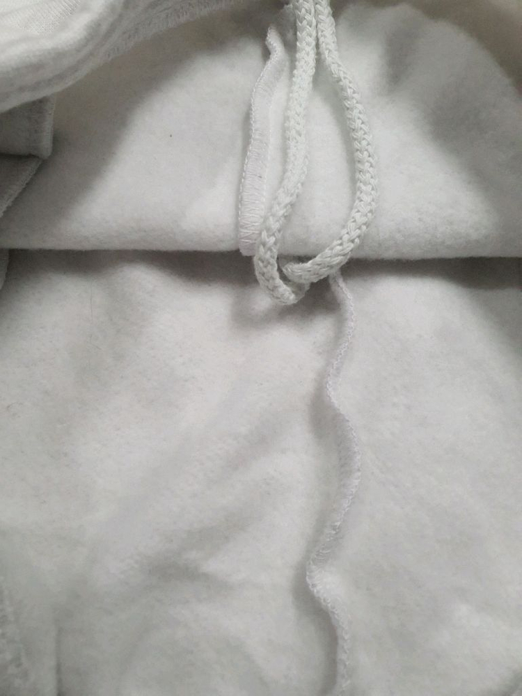 laa 스웨트 조거 팬츠 샘플 멜란지 화이트--2