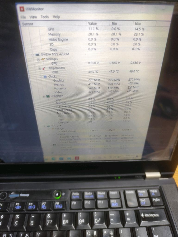 레노버 씽크패드 T420 고장 노트북 부품용(x230 t430 x220)--7