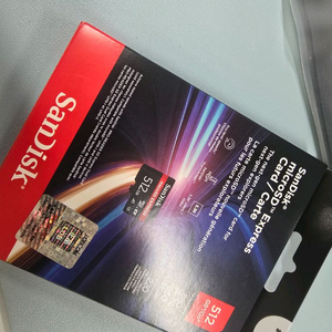 닌텐도스위치2 전용 샌디스크 마이크로 sd express 512기가(GB)