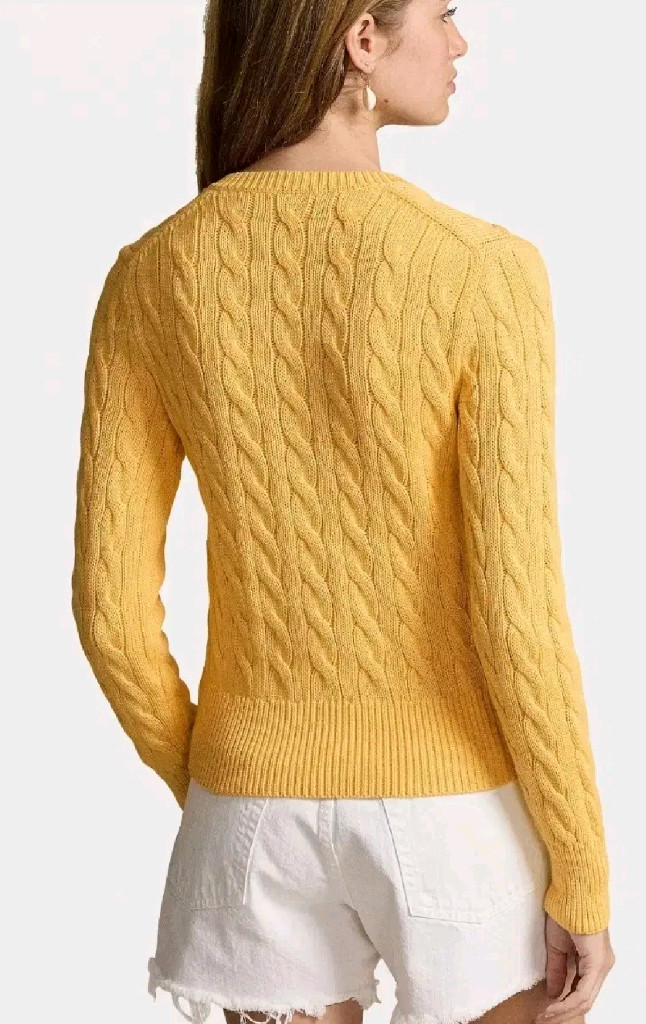 케이블 니트 가디건--1