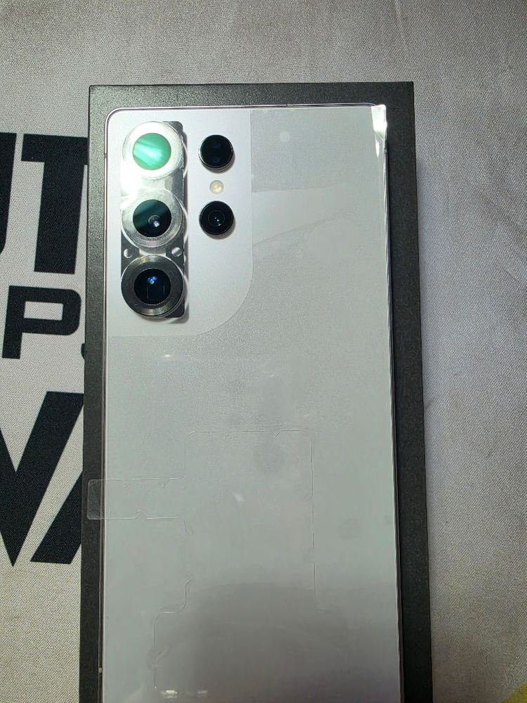 S25 울트라 화이트실버 256GB 올수리 자급제(삼성케어양도가능)--2