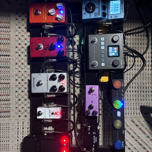 멀티이펙터 페달보드 일괄