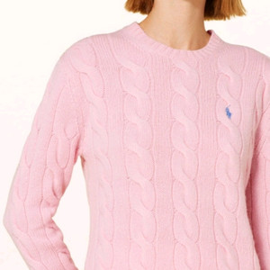 케이블 니트 스웨터