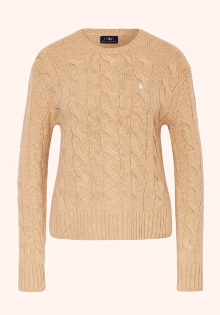 케이블 니트 스웨터--4