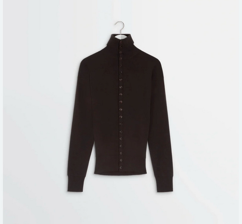 최종가> (LEMAIRE)르메르 버튼 피티드 가디건 S--0