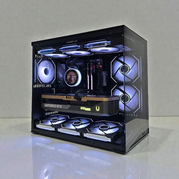 라이젠9950X3D+RTX5080 리안리 게이밍PC 고사양 컴퓨터 반본체 이미지