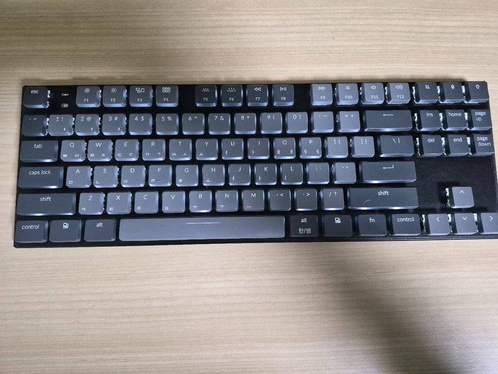 키크론 K1 갈축 기계식 키보드 팝니다--1