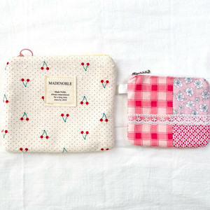 [핸드메이드 파우치 + 카드지갑 / 동전지갑] (미사용 새 제품)