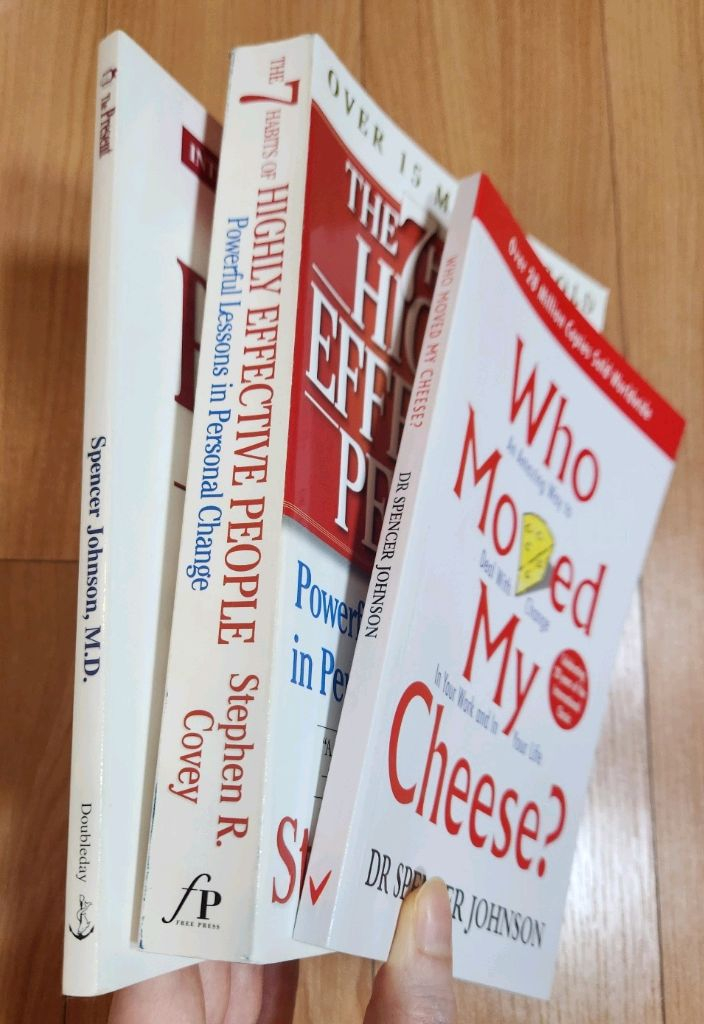 새책) 성공하는 사람들의 7가지 습관 포함 영어 원서 3권--2