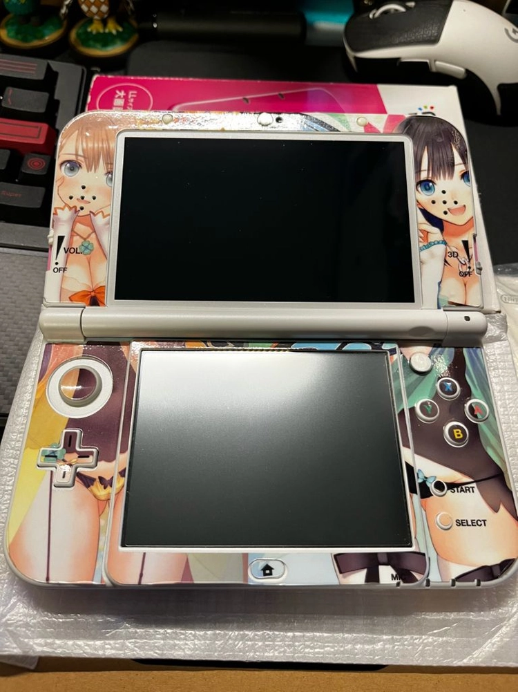 닌텐도 정품 new3ds xl 핑크 s급 박스셋 이미지