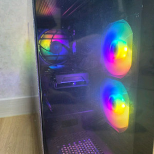 (AS남음) RX6600 게이밍PC /i3-14100f/ 배그 144Hz / 청소완료