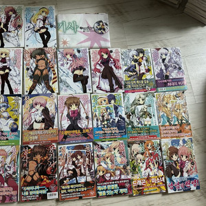 라이트노벨(라노벨) 재고 정리합니다. 게시글 보고 연락주세요(성각의 용기사,