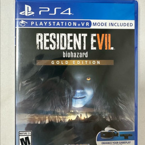 ps4 바이오하자드7 골드에디션 북미판 무삭제 버전 판매합니다. 이미지