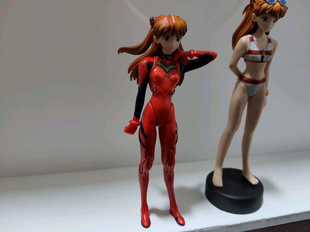 에반게리온 아스카 피규어 일괄--1