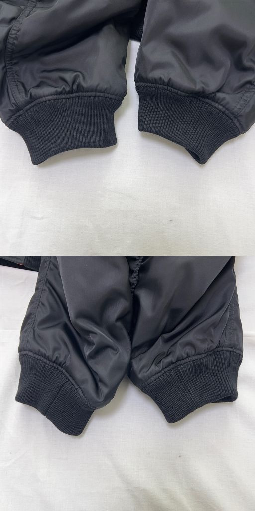 (우체국 택포가격) 프라다 리나일론 봄버 바머 재킷 자켓 블랙 XL--7