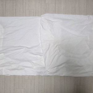 이케아 LEN 렌 원목침대 아기침대 매트리스 커버 유아용 침대패드 순면 2장 1