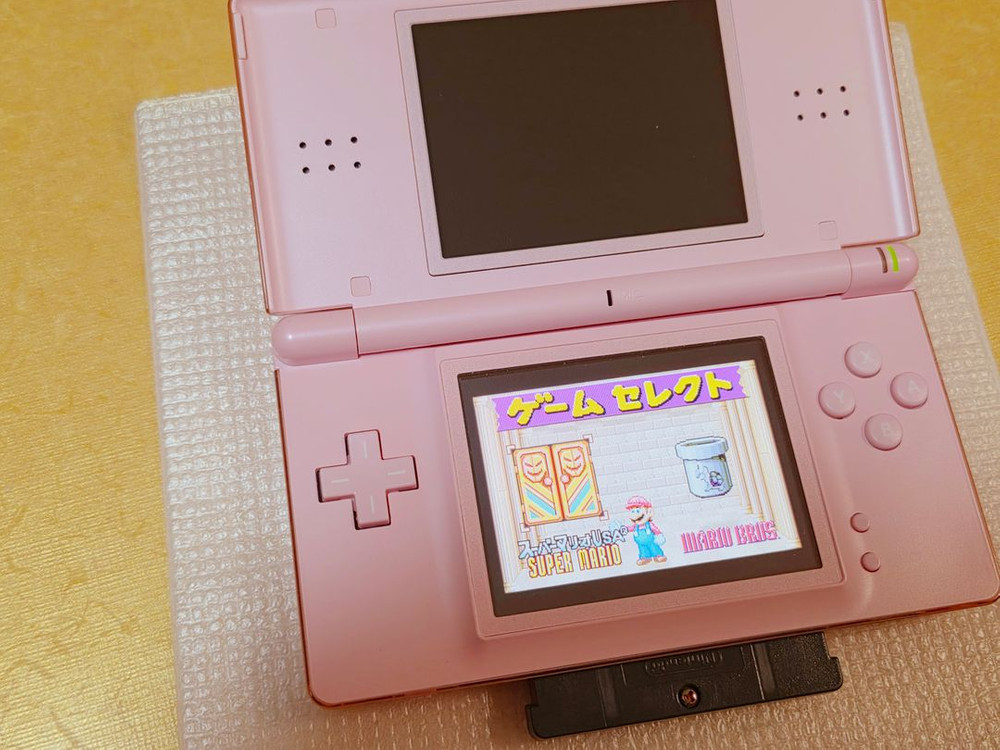 할인가능) 필독!! 신품동일급 핑크 dslite ds라이트 닌텐도게임보이 레트로랜드 이미지