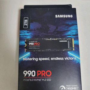 삼성 990 PRO 2TB M.2 SSD