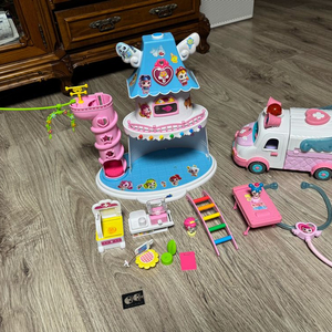 티니핑병원+간호핑+삐뽀핑피규어