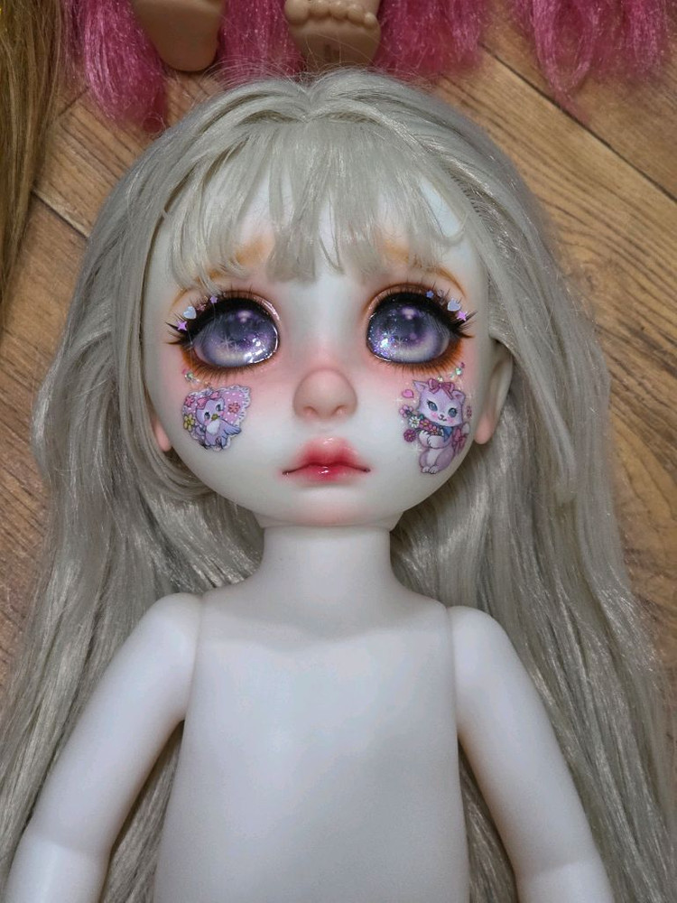 베이비돌 안녕마리님ooak 리페인팅 라푼젤인형 이미지