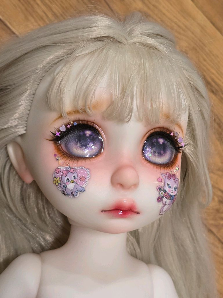 베이비돌 안녕마리님ooak 리페인팅 라푼젤인형 이미지