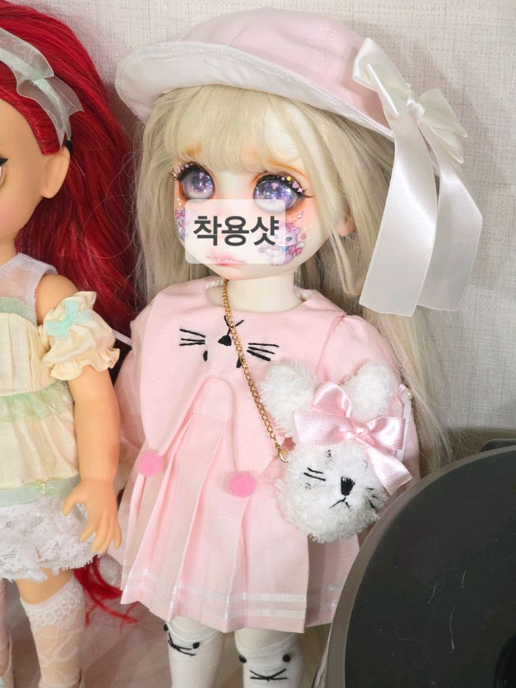 베이비돌 안녕마리님ooak 리페인팅 라푼젤인형 이미지