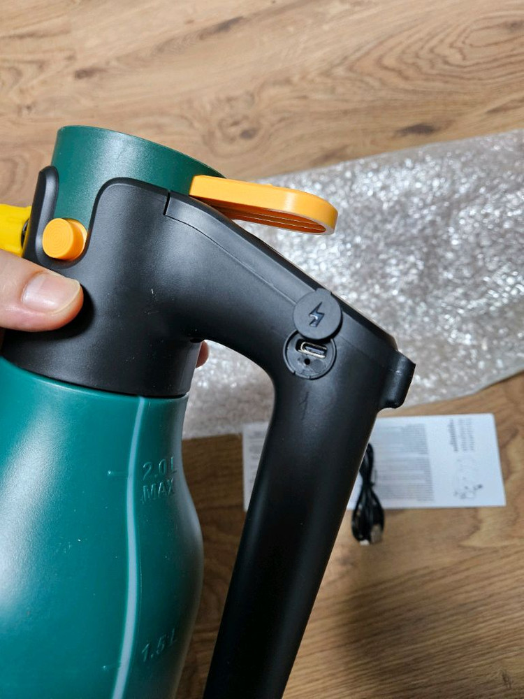 충전식 전동 폼건 압축분무기 세차 폼렌스 스노우폼 이미지