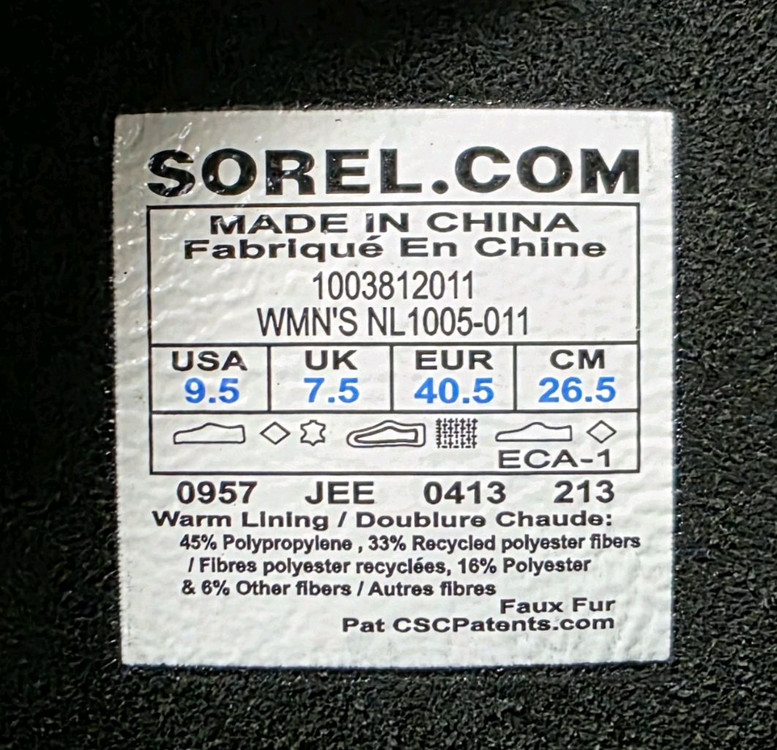 소렐 카리부 방한화 낚시화 캠핑화 남녀공용 USA 9.5(265~270)--5