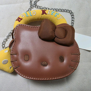 헬로키티 브라운 미니 크로스백 새상품