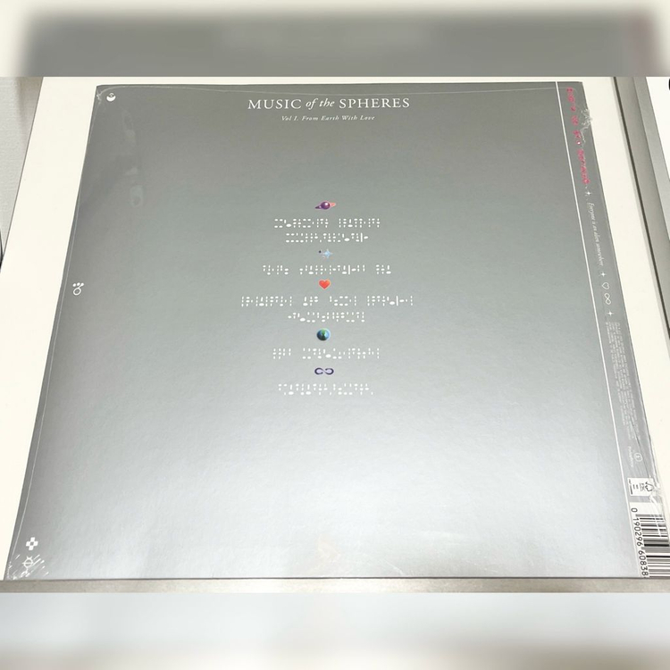 콜드플레이(Coldplay) 정규 9집 한정판 LP 바이닐--1