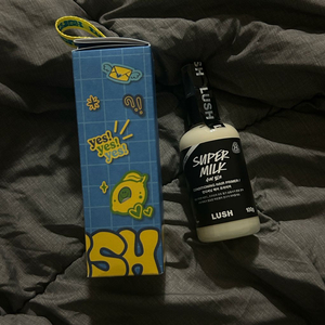 정품 ) LUSH 러쉬 수퍼 밀크 100G 컨디셔닝 헤어 프라이머