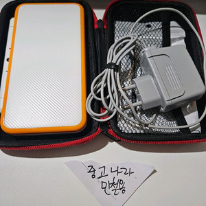 닌텐도 2DS XL 화이트 오렌지 정식발매품