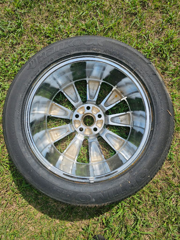 에쿠스 18인치 크롬 스페어휠 2개 개당 13만 이미지