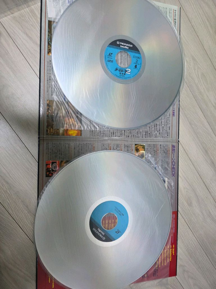 레이저디스크 LD 터미네이터2 일본판 2종 세트 (Special Edition 포함)--2