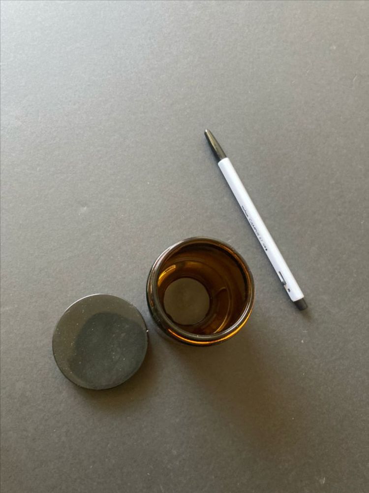 새상품) 갈색 유리병 화장품 크림병 캔들용기 브라운 글래스 24개--4