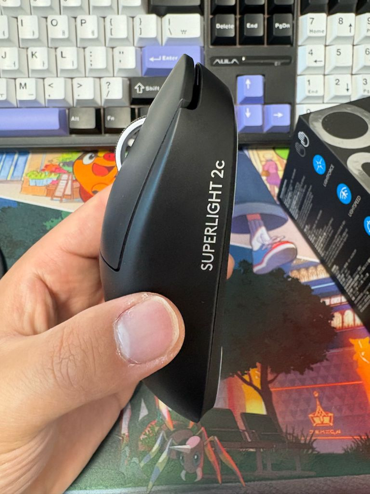 지슈라2c superlight2 c 마우스 팝니다--3
