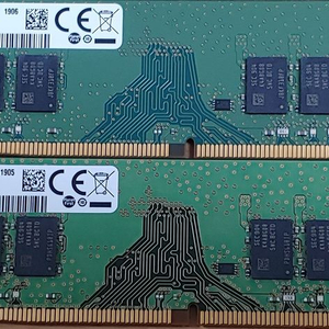 삼성 데스크탑 DDR4 16GB 2개 세트