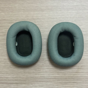 에어팟 맥스 이어쿠션 실버 그린 정품