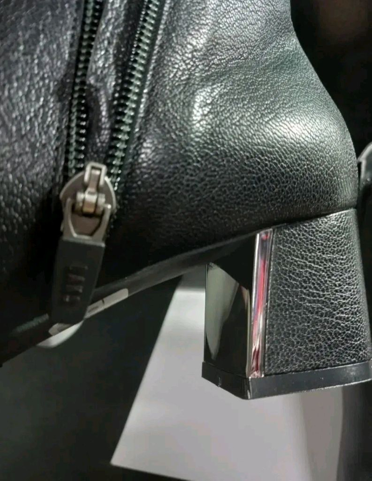 여성 닥스 통굽 원포인트 장식 앵클부츠 (240) DIB111 (새상품) 이미지