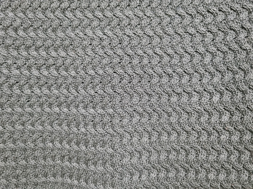 여성 라코스테 WOOL 울 모 케이블 꽈배기 네이비 긴팔 니트 스웨터--7