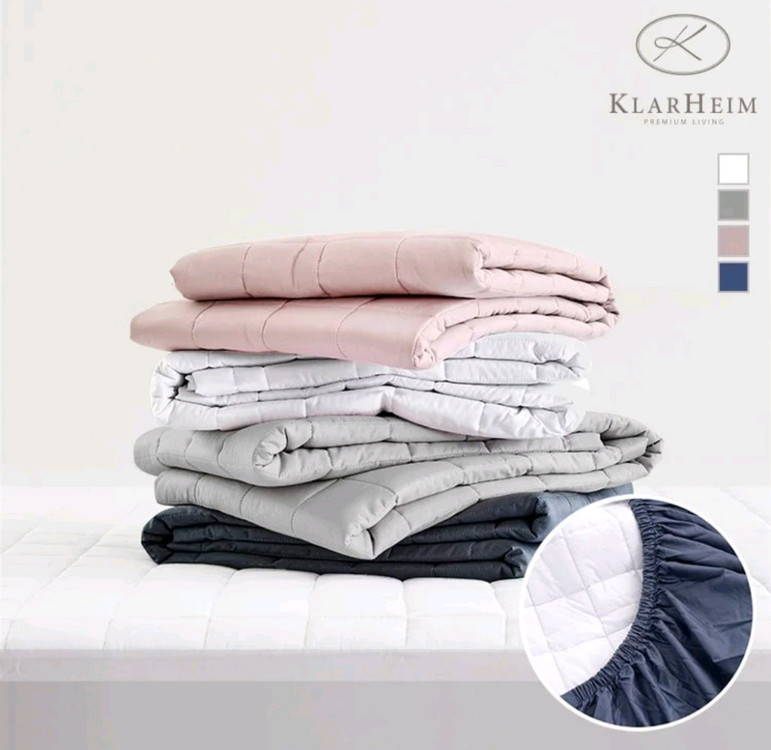 이브자리/클라르하임모노3/순면40수 매트리스커버/2색상--2