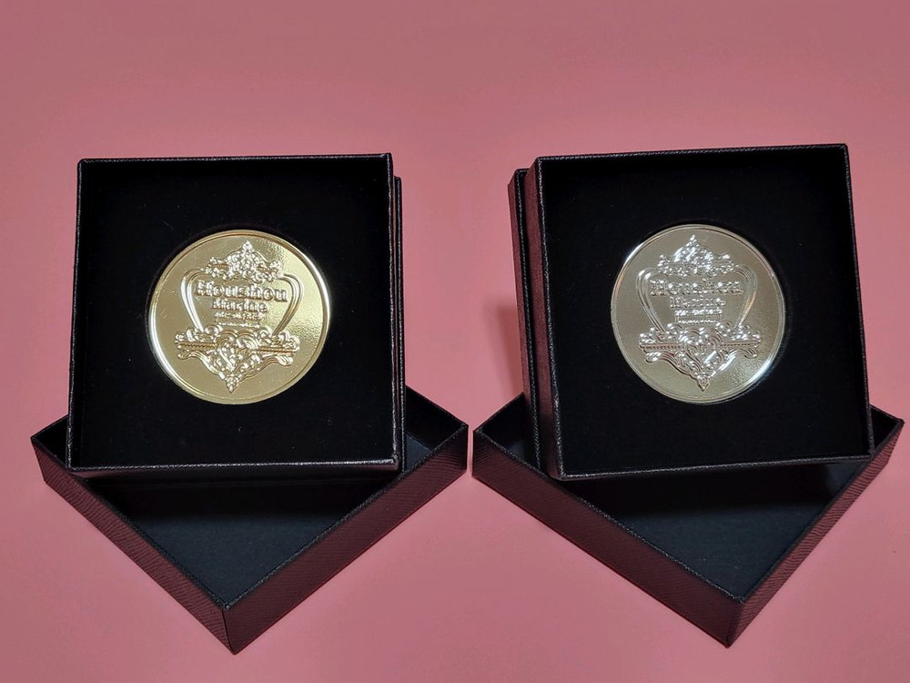 홀로라이브 호쇼마린 한국 팝업 기념 주화--3