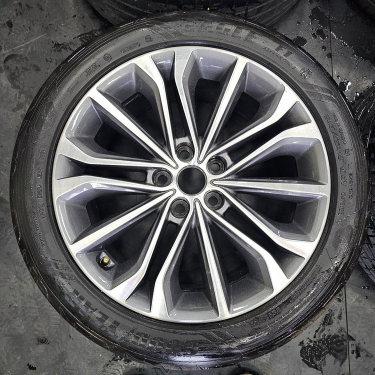 #제네시스DH 18인치 순정 휠타이어 세트 팝니다.245 45 18--1